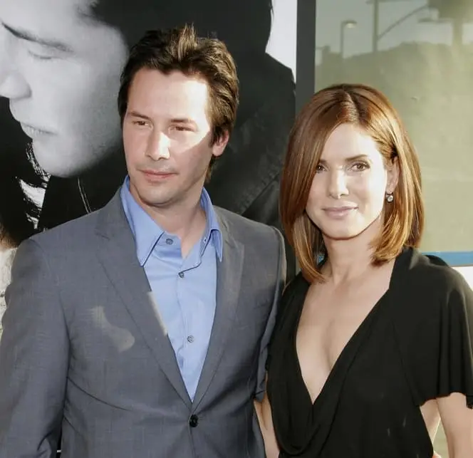 keanu reeves and sandra bullock